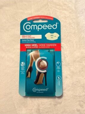 Compeed High Heel Blister Plasters - Heel Protection 5 Pack